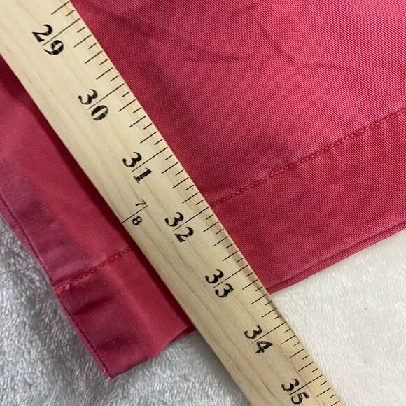 Polo Ralph Lauren Polo Pants Men 36x33 Salmon Pastel Pink Chino Stretch Slim Fit - Picture 10 of 11